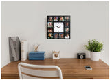 M*A*S*H TV Show Mash Cast Wall Clock Hawkeye Hunnicut Potter Frank Burns Hot Lips Raday Klinger
