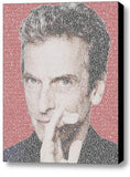 Dr. Who Doctor Quotes Peter Capaldi Word Mosaic Framed 9X11 Limited Edition Art , Dr. Who - n/a, Final Score Products
 - 1