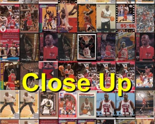 Players Showcase Image Gallery: Michael Jordan Jersey Cards