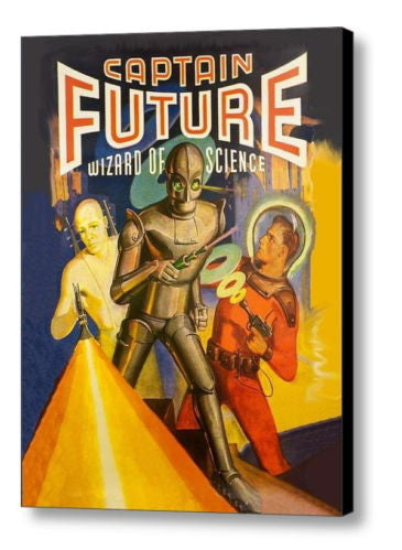 FRAMED The Big Bang Theory prop small Captain Future Comic Book