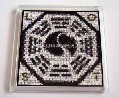 ABC tv show LOST mosaic Coaster 4 X 4 inches