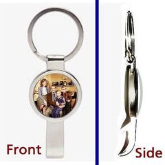 A Christmas Story Ralphie Family Pennant or Keychain silver secret bottle opener , Jewelry - n/a, Final Score Products
