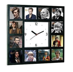 Dr. Who History of Doctors Clock with 12 pictures , Dr. Who - n/a, Final Score Products