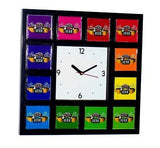 FRIENDS tv Show Central Perk Color Wheel Clock with 12 images , Watches & Clocks - n/a, Final Score Products