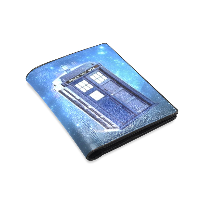 Dr. Who Tardis Space Men's Leather Wallet