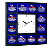 Seinfeld George Castanza Vandelay Industries promo around the Clock Big Wall or Desk Clock , TV Memorabilia - Final Score Products, Final Score Products
