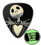 The Nightmare Before Christmas Jack Skellington GLOW in the Dark Promo Guitar Pick , Vehicles - n/a, Final Score Products
