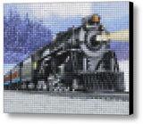 Lionel Train Polar Express Lego Brick Framed Mosaic Limited Edition Numbered Art Print , art - Final Score Products, Final Score Products
 - 1