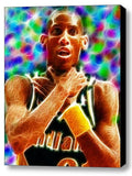 WOW Magical Indiana Pacers Reggie Miller Choke Print Limited Edition , Posters, Prints & Pictures - Artist Paul Van Scott, Final Score Products

