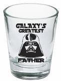 Star Wars Darth Vader Galaxy's Greatest Father Best Dad  Promo Shot Glass LIMITED EDITION , Shot Glass - Final Score Products, Final Score Products
 - 2