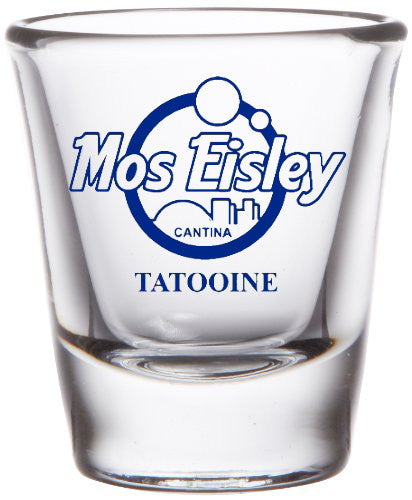 Star Wars Mos Eisley Cantina on Tatooine  Promo Shot Glass LIMITED EDITION