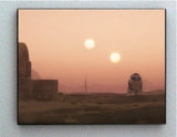 Star Wars R2D2 Sunset on Planet Tatooine Art Print , Posters, Prints & Pictures - Artist Paul Van Scott, Final Score Products