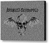 Avenged Sevenfold Song List INCREDIBLE Mosaic Print Limited Edition , Posters, Prints & Pictures - Artist Paul Van Scott, Final Score Products
 - 1