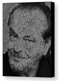 Jack Nicholson Real Quotes Mosaic Print Limited Edition , Posters, Prints & Pictures - Artist Paul Van Scott, Final Score Products
 - 1