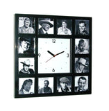 John Wayne History of The Duke Clock with 12 pictures , Watches & Clocks - n/a, Final Score Products