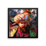 Framed FLY KELCE FLY Philadelphia Eagles Super Bowl 52 Jason Kelce Rant abstract art print (CHOOSE SIZE)