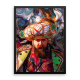 Framed FLY KELCE FLY Philadelphia Eagles Super Bowl 52 Jason Kelce Rant abstract art print (CHOOSE SIZE)