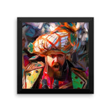 Framed FLY KELCE FLY Philadelphia Eagles Super Bowl 52 Jason Kelce Rant abstract art print (CHOOSE SIZE)