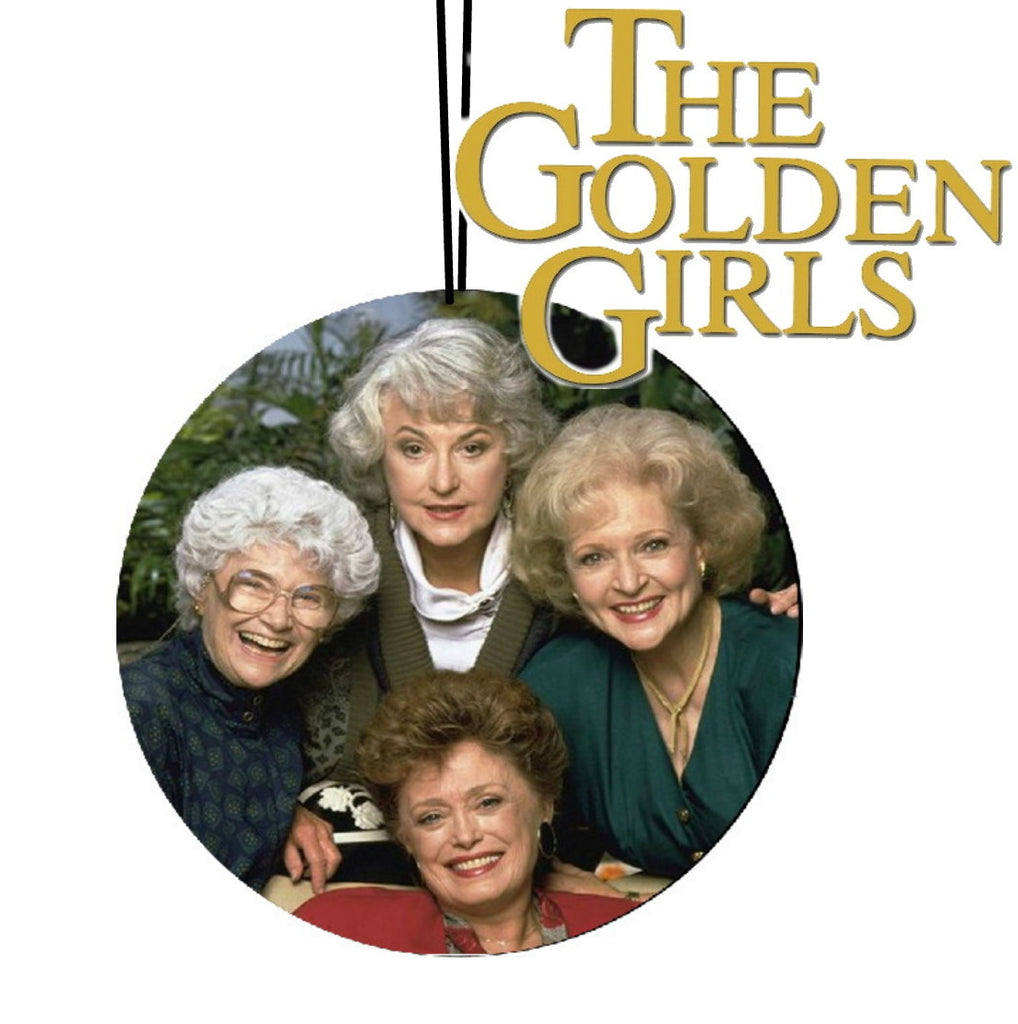 The Golden Girls set of 3 Car Air Freshener Promo Limited Edition Strong Scent