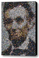 Amazing Framed Abe Lincoln Political Button  mosaic print Limited Edition w/COA , 1861-65 Abraham Lincoln - n/a, Final Score Products
 - 1