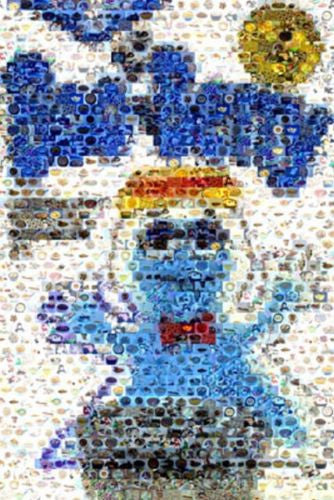 Amazing Boo Berry Cereal Pop Art Montage Only 25 made