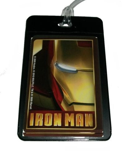 Iron Man Luggage or Book Bag Tag