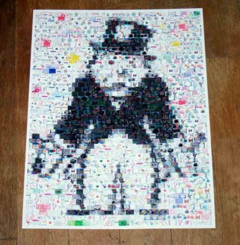 Amazing Rich Uncle Pennybags body MONOPOLY montage , Pre-1970 - n/a, Final Score Products
 - 1
