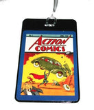 Superman Action Comics #1 Luggage or Book Bag Tag , Superhero - n/a, Final Score Products
 - 1