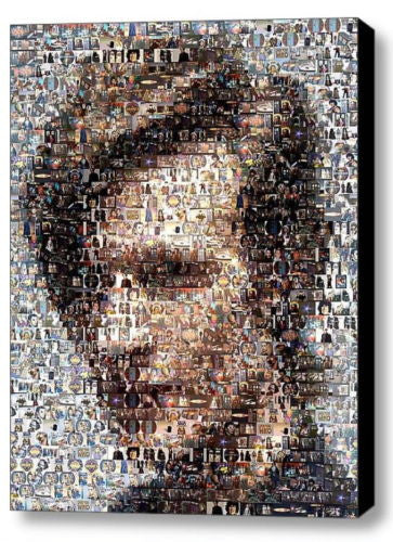 Framed Dr. Who Matt Smith mosaic 9X11 inch Limited Edition Art Print w/COA