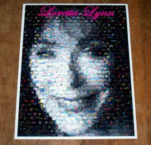 Amazing Loretta Lynn flowers Montage 1 of only 25 EVER