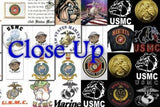 US Marine Corp Patch Mosaic Limited Edition Art Print with numbered COA , Other - n/a, Final Score Products
 - 2