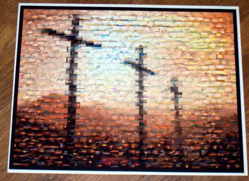 Amazing Christian 3 Crosses Holy Cross on Hill Montage