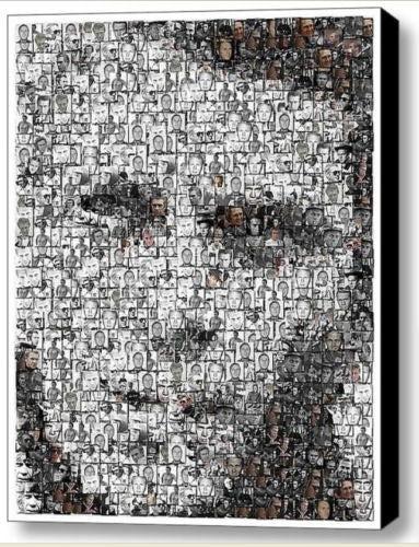 Framed Steve McQueen Mosaic 9X11 inch Limited Edition Art Print w/COA , Other - n/a, Final Score Products
 - 1