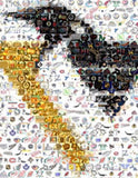 Amazing Pittsburgh Penguins NHL Hockey Montage w/COA , Hockey-NHL - n/a, Final Score Products
 - 1