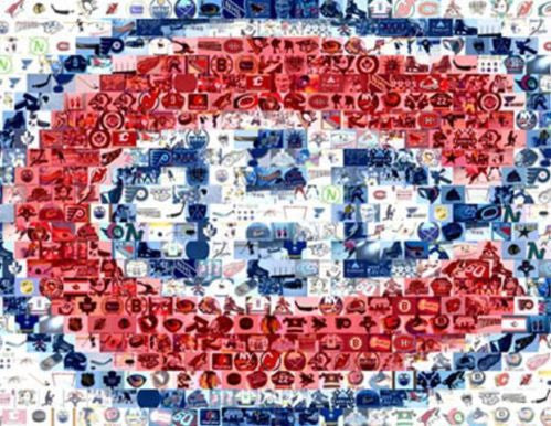 Amazing Montreal Canadiens NHL Montage Limited to 25!