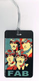 The Beatles Fab Four Luggage or Book Bag Tag , Other - n/a, Final Score Products
 - 1