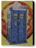 Framed Dr. Who Tardis Bottlecap Mosaic 9X11 inch Limited Edition Art Print w/COA , Dr. Who - n/a, Final Score Products
 - 1