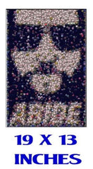 Amazing The Big Lebowski Abide Dude 19X13 Bottlecap mosaic Limited Edition print , Other - n/a, Final Score Products
 - 1