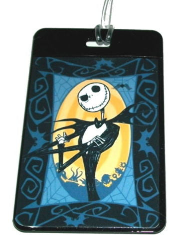 Jack Skellington Nightmare Before Christmas Luggage Tag