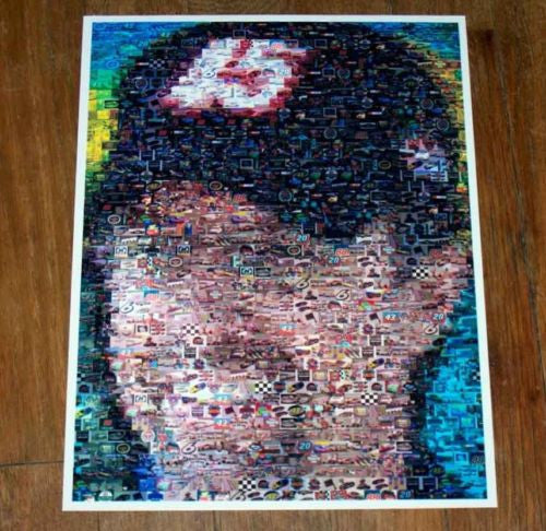 Amazing Kyle Petty NASCAR Montage 1 of only 25 ever , Racing-NASCAR - n/a, Final Score Products
 - 1