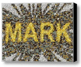 Custom Gold Silver Bronze Coins YOUR NAME Incredible Mosaic Framed Print not $99 , Other - n/a, Final Score Products
 - 1
