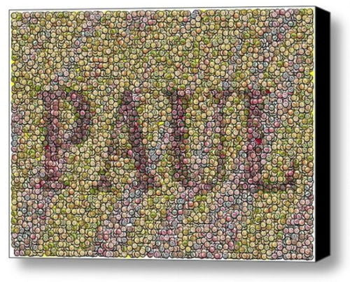 Custom Mt. Dew Bottle Caps YOUR NAME Incredible 9X11 Mosaic Framed not $99