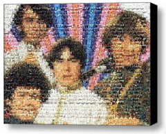 Framed The Monkees tv show scene mosaic 9X11 inch Limited Edition Art Print COA , Monkees - n/a, Final Score Products
 - 1