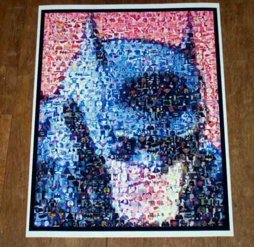 Amazing RARE Batman poster Montage. 1 of only 25 ever