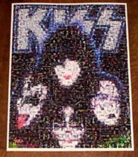 Amazing KISS Rock & Roll Bands poster montage 1 of 25!!