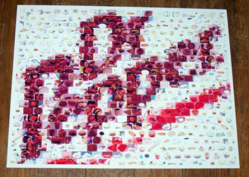 Amazing Dr. Pepper sign FOOD Montage 1 of only 25 ever