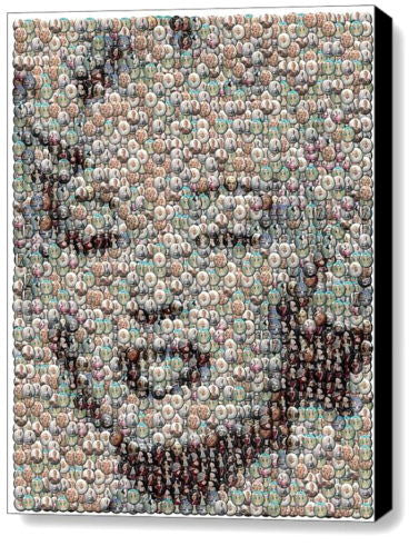Framed Marilyn Monroe Bubble incredible Mosaic Limited Edition Art Print COA , Other - n/a, Final Score Products
 - 1