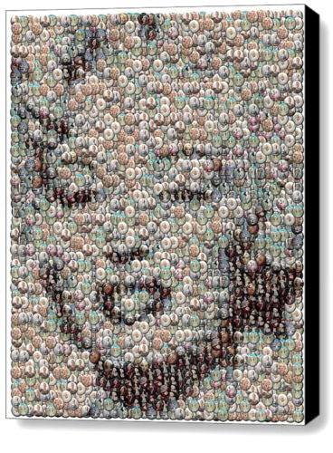 Framed Marilyn Monroe Bubble incredible Mosaic Limited Edition Art Print COA