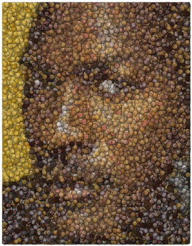 Michael Jordan Coins Mosaic Art Print Limited Edition