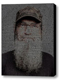 Duck Dynasty Si Quotes Mosaic INCREDIBLE Framed 9X11 Limited Edition Art w/COA , Other - n/a, Final Score Products
 - 1